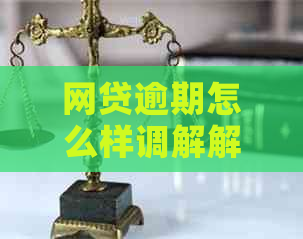 网贷逾期怎么样调解解决