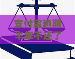 支付宝逾期半年不还了怎么办