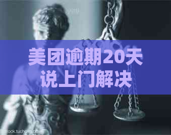 美团逾期20天说上门解决