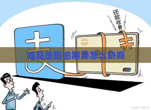 唯品金融逾期要怎么协商