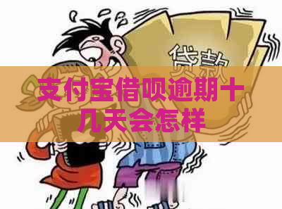 支付宝借呗逾期十几天会怎样