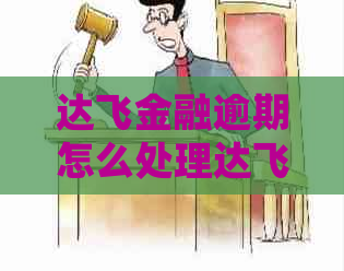 达飞金融逾期怎么处理达飞金融逾期如何解决