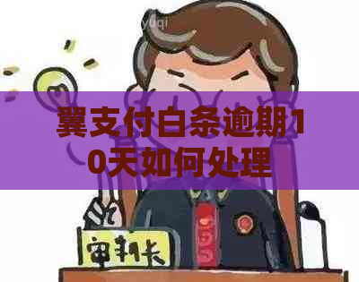 翼支付白条逾期10天如何处理