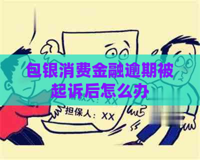 包银消费金融逾期被起诉后怎么办