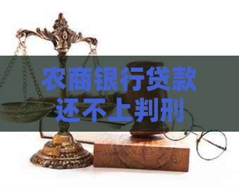 农商银行贷款还不上判刑