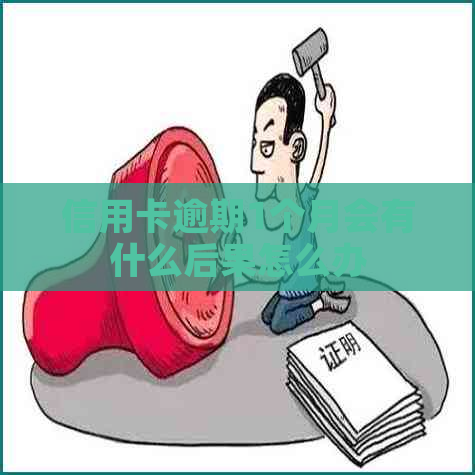 信用卡逾期1个月会有什么后果怎么办