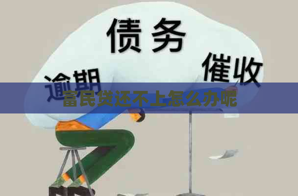 富民贷还不上怎么办呢