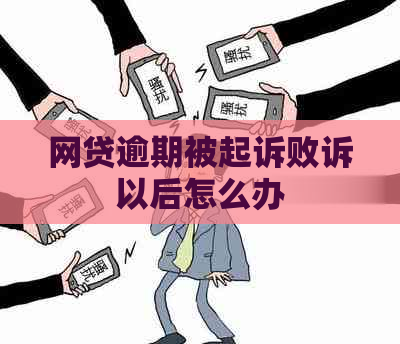 网贷逾期被起诉败诉以后怎么办