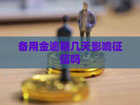 备用金逾期几天影响吗