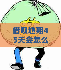 借呗逾期45天会怎么样如何处理