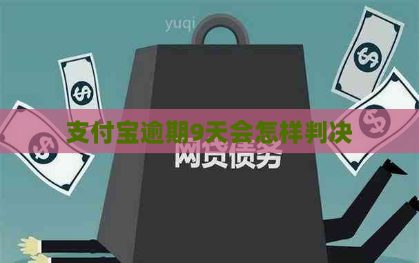 支付宝逾期9天会怎样判决