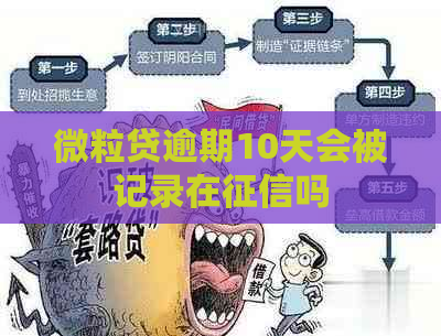 微粒贷逾期10天会被记录在吗