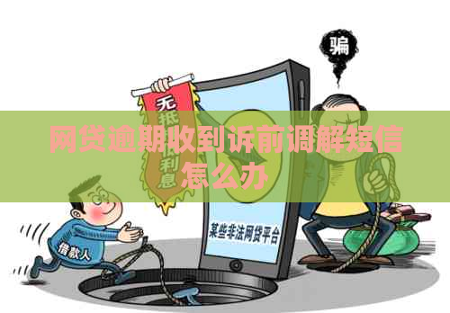 网贷逾期收到诉前调解短信怎么办