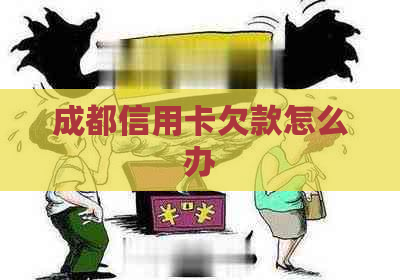 成都信用卡欠款怎么办