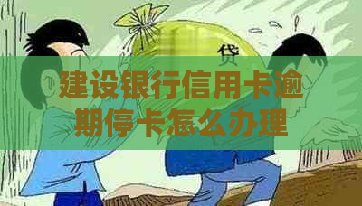 建设银行信用卡逾期停卡怎么办理