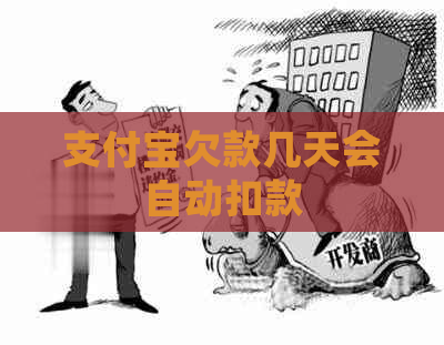 支付宝欠款几天会自动扣款