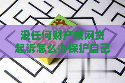 没任何财产被网贷起诉怎么办保护自己