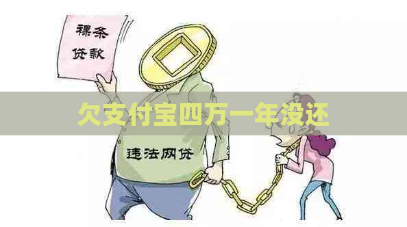 欠支付宝四万一年没还