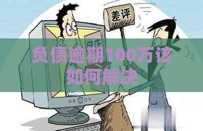 负债逾期100万该如何解决