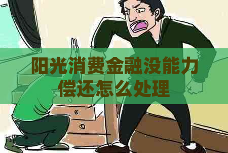 阳光消费金融没能力偿还怎么处理