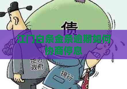 江门白条金条逾期如何协商停息