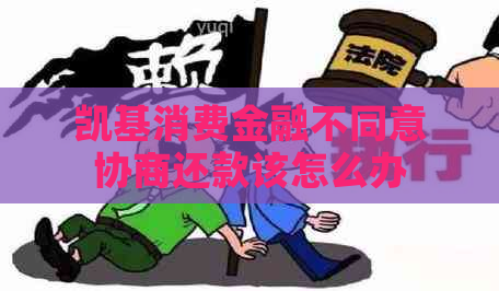 凯基消费金融不同意协商还款该怎么办