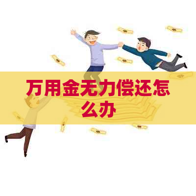 万用金无力偿还怎么办