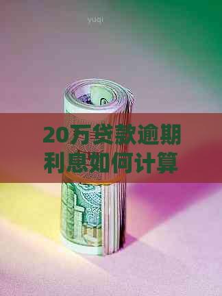 20万贷款逾期利息如何计算