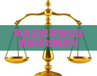 凤凰金融发短信起诉我该如何应对