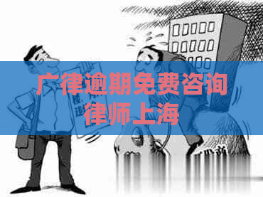 广律逾期免费咨询律师上海