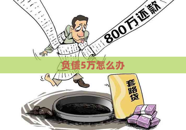 负债5万怎么办