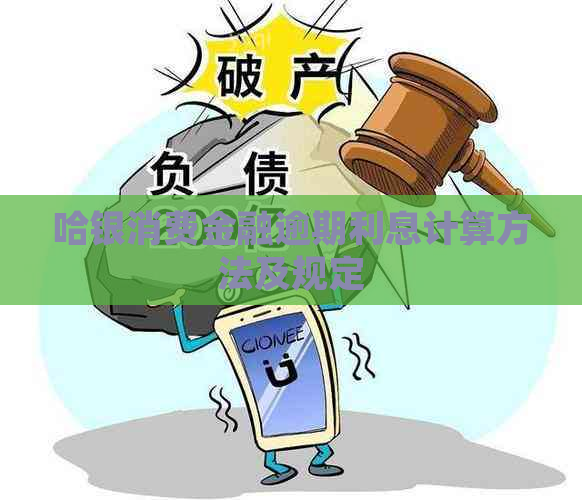 哈银消费金融逾期利息计算方法及规定