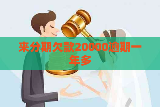 来分期欠款20000逾期一年多