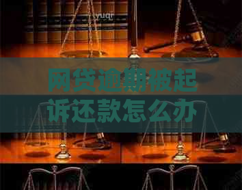 网贷逾期被起诉还款怎么办解决办法