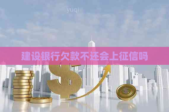 建设银行欠款不还会上吗