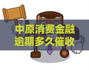 中原消费金融逾期多久