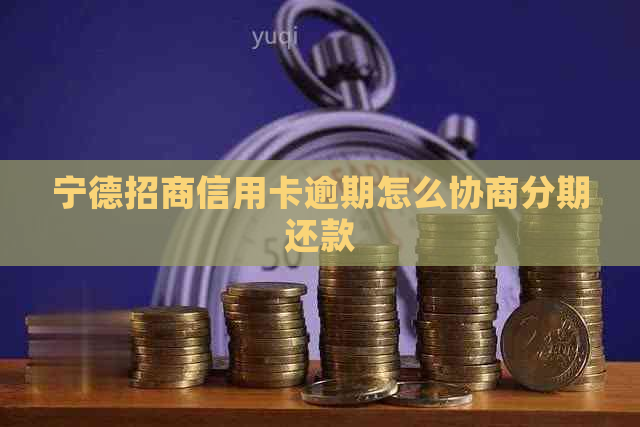 宁德招商信用卡逾期怎么协商分期还款