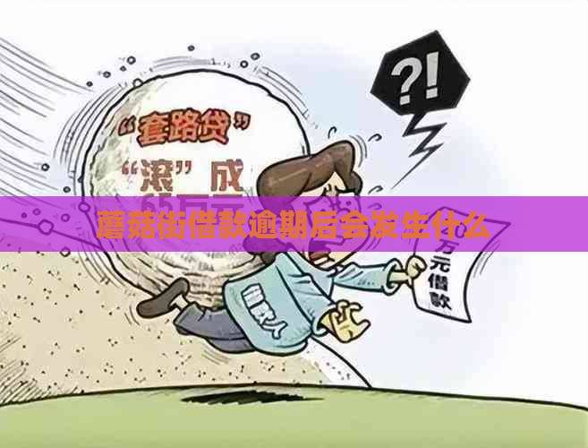 蘑菇街借款逾期后会发生什么