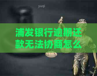 浦发银行逾期还款无法协商怎么办