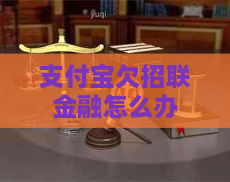 支付宝欠招联金融怎么办