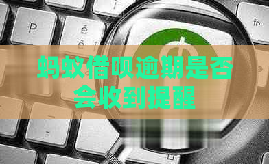 蚂蚁借呗逾期是否会收到提醒