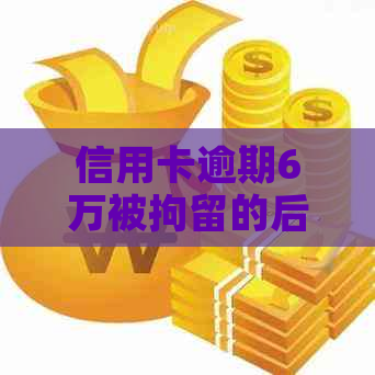 信用卡逾期6万被拘留的后果是什么