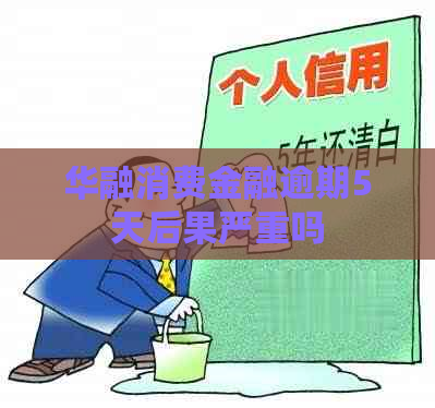 华融消费金融逾期5天后果严重吗