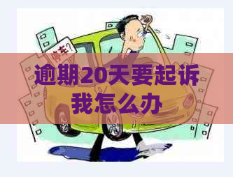 逾期20天要起诉我怎么办