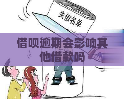 借呗逾期会影响其他借款吗