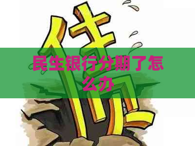 民生银行分期了怎么办