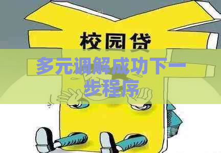 多元调解成功下一步程序