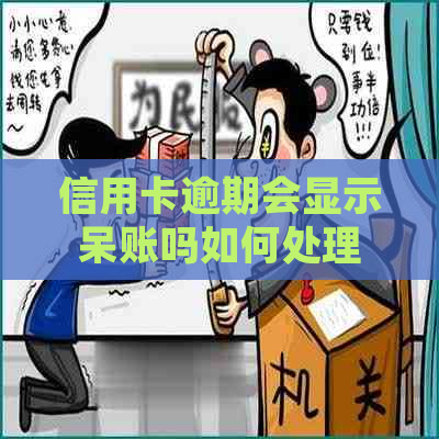 信用卡逾期会显示呆账吗如何处理