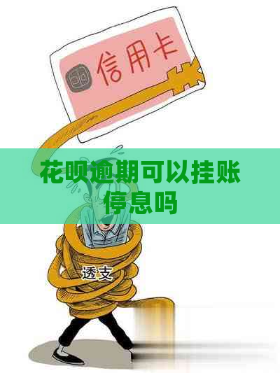 花呗逾期可以挂账停息吗