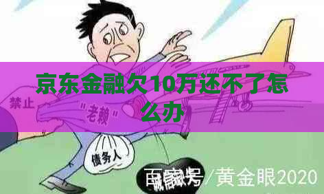 京东金融欠10万还不了怎么办